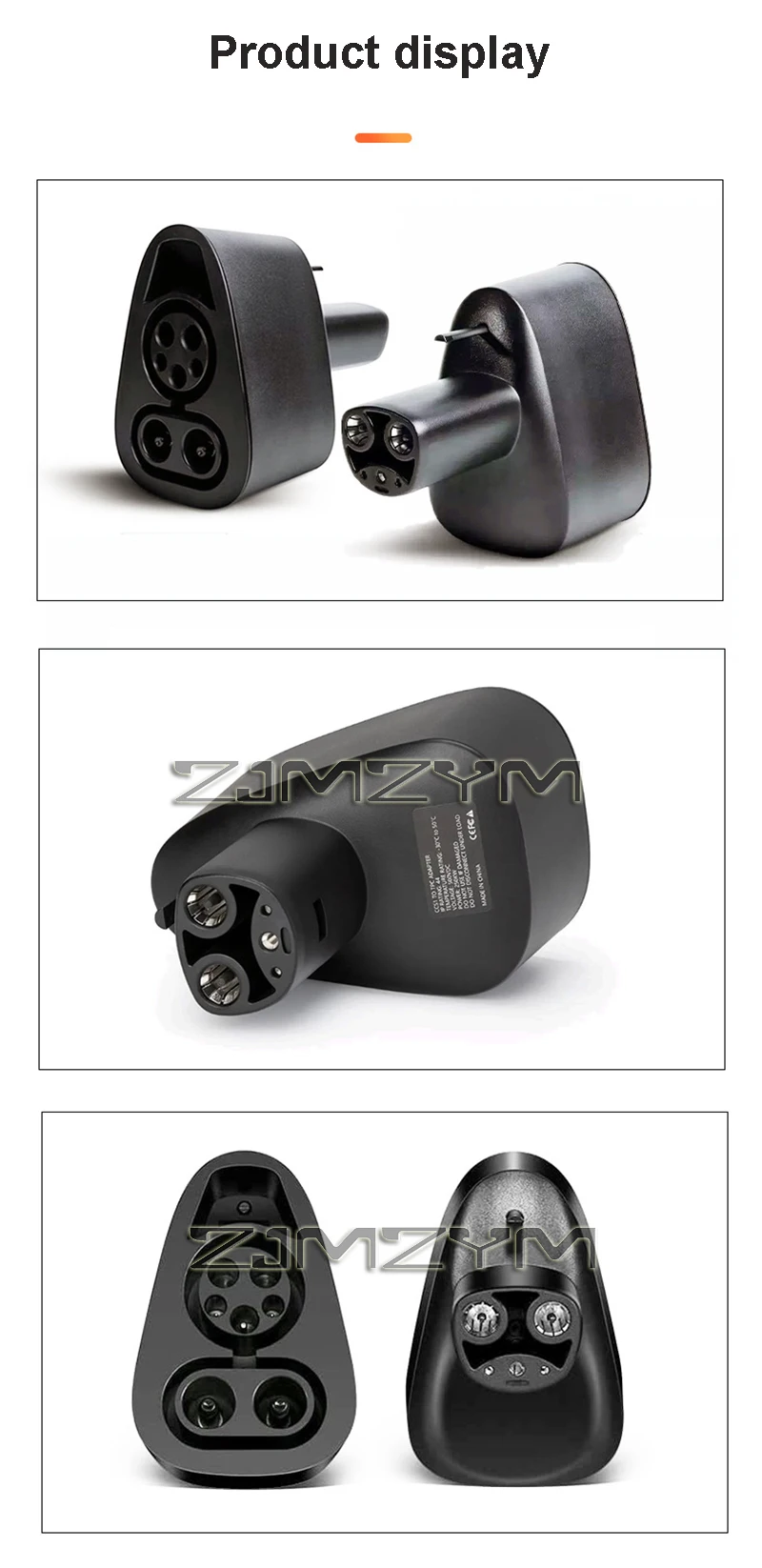 CCS1 Ladegerät Adapter Für Tesla Modell 3/S/X/Y Bis zu 250KW DC Ladegerät Combo Schnelle lade Konverter Neue Energie Fahrzeug Zubehör – Detail 7