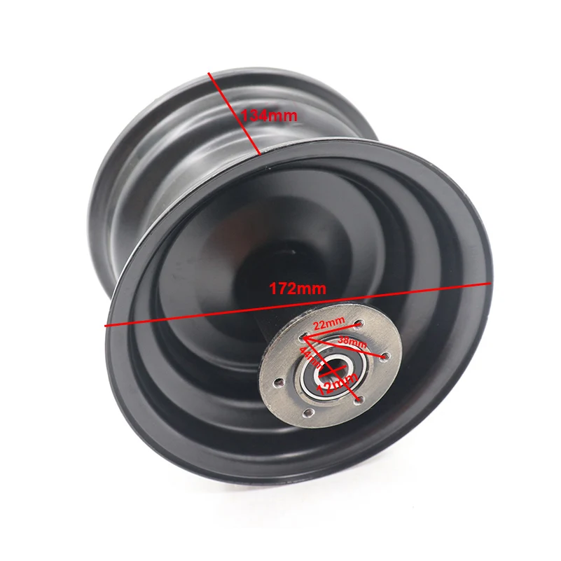 15x6.00-6 Wheel Tyre Tubeless Tire Aluminum Alloy  Hub for Small Citycoco Electric Scooter   Accessories