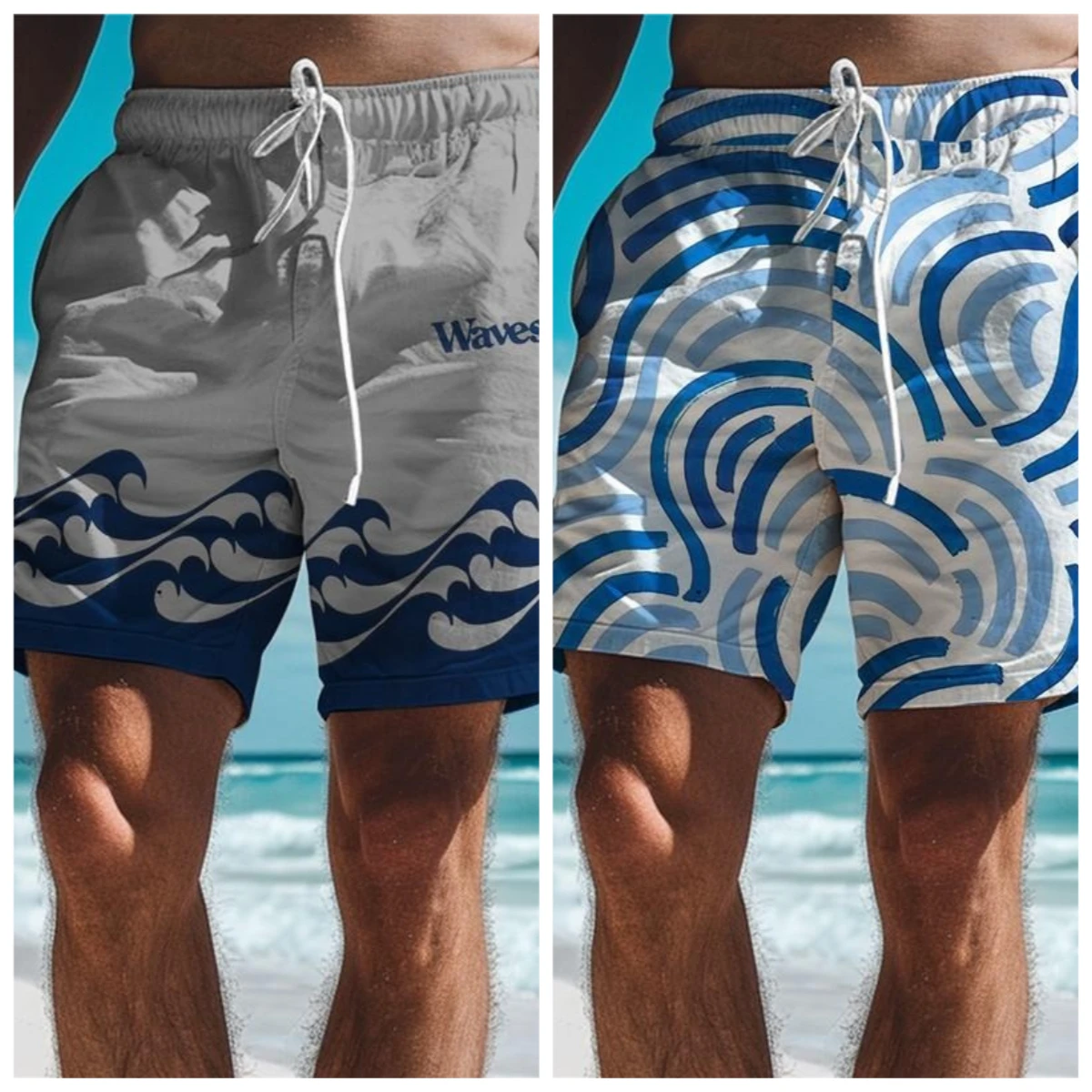 

Лето 2025 г., хит продаж, новые модные трендовые мужские шорты с 3D принтом, уличные повседневные уличные дышащие быстросохнущие шорты