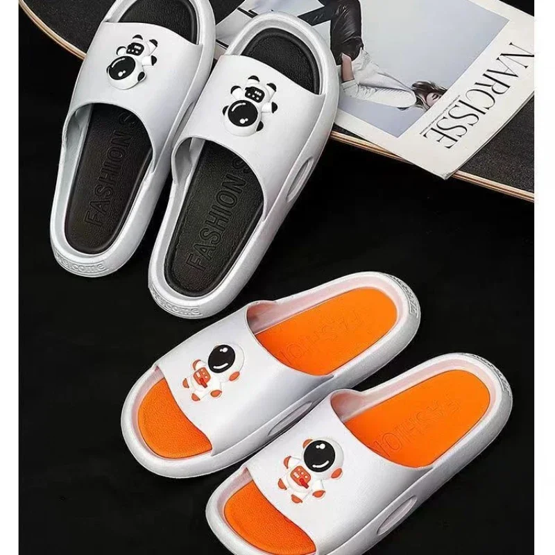 

Comfortable Non-slip Household New Style Men's Slippers Thick-soled Korean Style Trendy Summer Versatile Casual