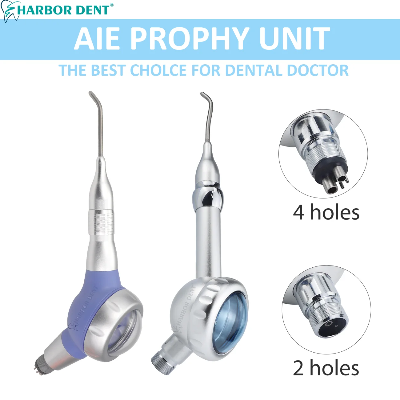 

2/4 Hole Dental Air Prophy Polisher Unit Teeh Whitening Spray Polishing Dentistry Sandblastingn Equipment