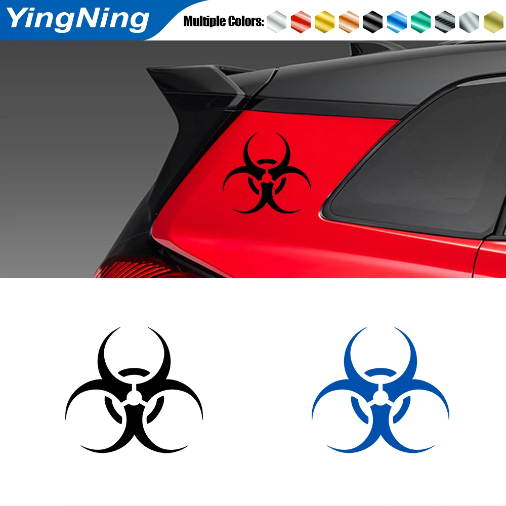 

Biohazard Signs Personalized Car Sticker Reflective DIY Pattern Automobiles Bumper Exterior Decoration Vinyl Decals Accessories