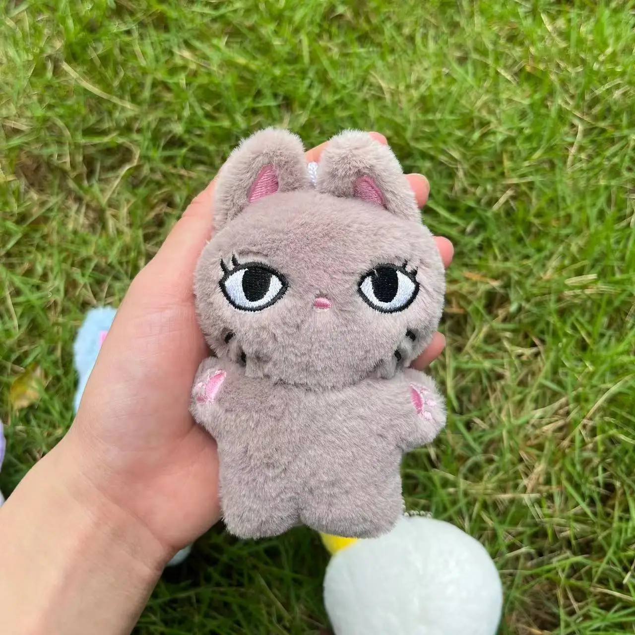 KPOP KARINA WINTER NINGNING Animal Image Plush Doll Keychain GISELLE Peripheral Cartoon Pendant Fans Gift Bag Keyring Accessory