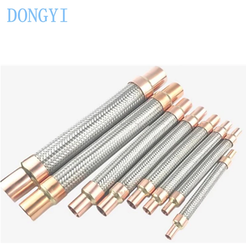 Cold Storage Pipe Shock Absorber HoseCorrugated Hose Refrigeration Compressor Shock Absorber Tube OP-VA 3/8 1/2 5/8 3/4 7/8 1