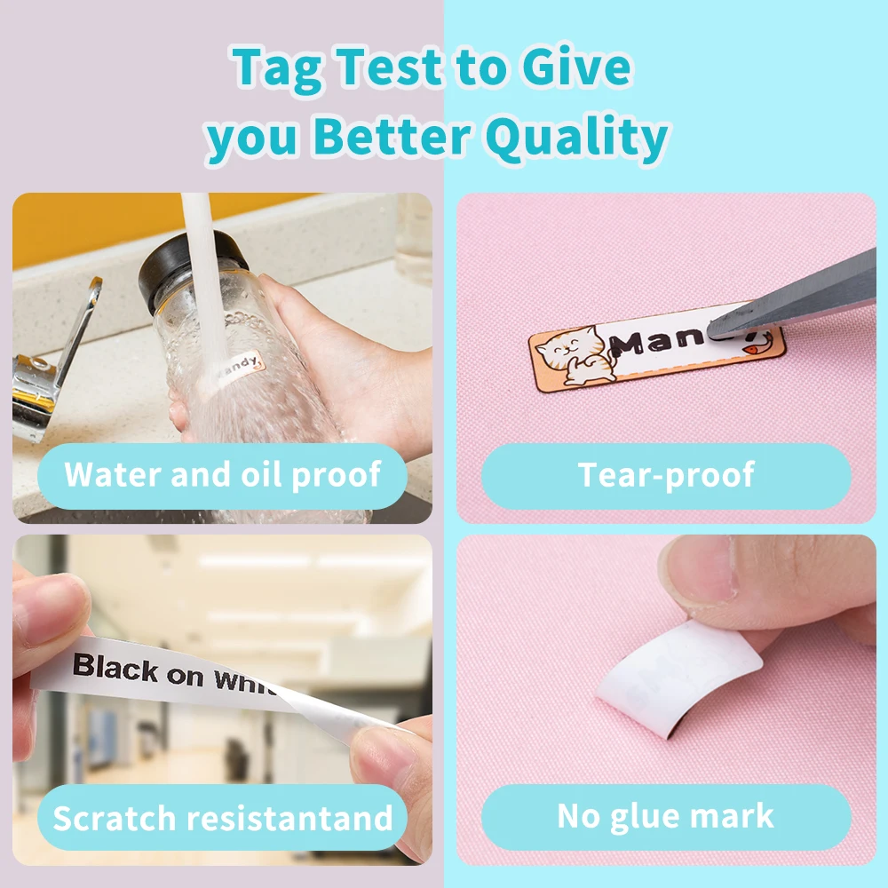 1 Roll Label Sticker Price Tag Sticker Thermal Label Sticker Paper Inkless Mini Portabel Label for Phomemo Q30 Q31 D30 Printer