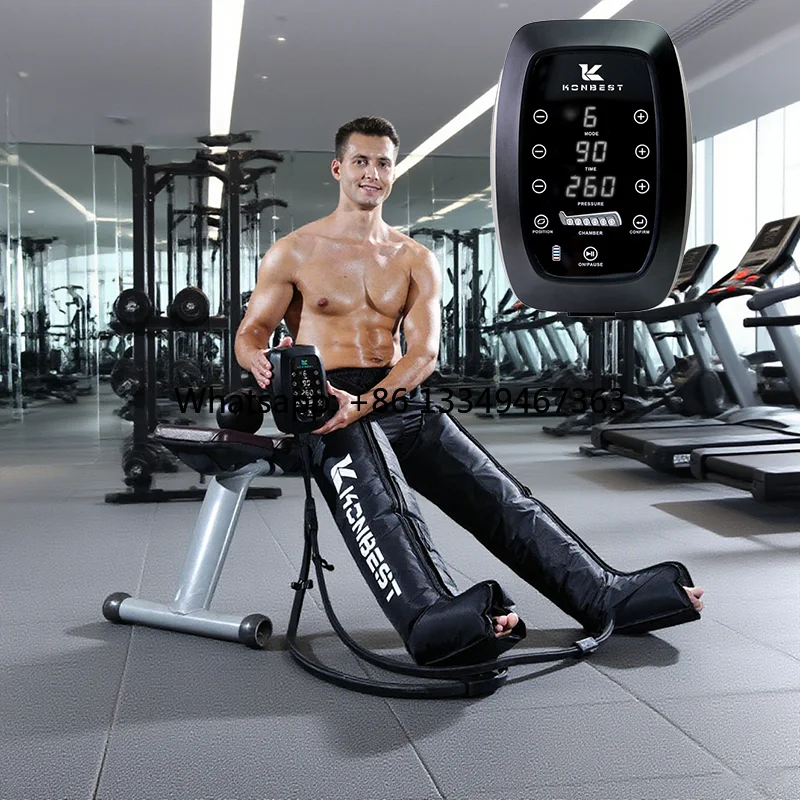 

Professional Sequential Compression Leg Recovery System Athlete Air Massage Therapy for Foot and Leg Recovery Boots