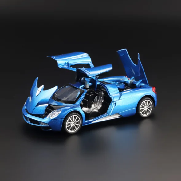 1:32 Pagani Huayra Alloy Sports Car Model Diecasts Metal Toy Vehicles Car Model Simulation Sound Light Collection Gift