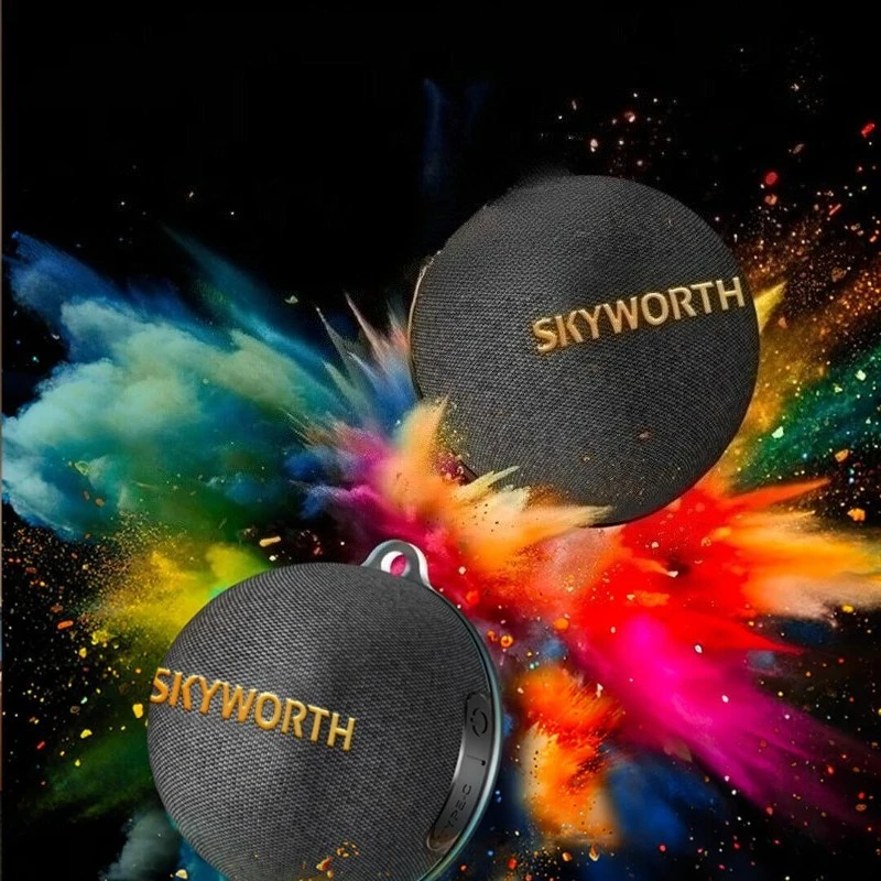 

Портативная Bluetooth 6.0 колонка Youpin Skyworth с магнитным креплением, TWS, атмосферной подсветкой, для улицы, водонепроницаемая