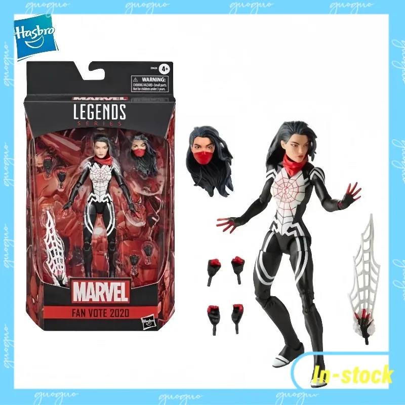 

【In-stock】Hasbro Marvel Legend Series Silk Animation Toy Collection Model