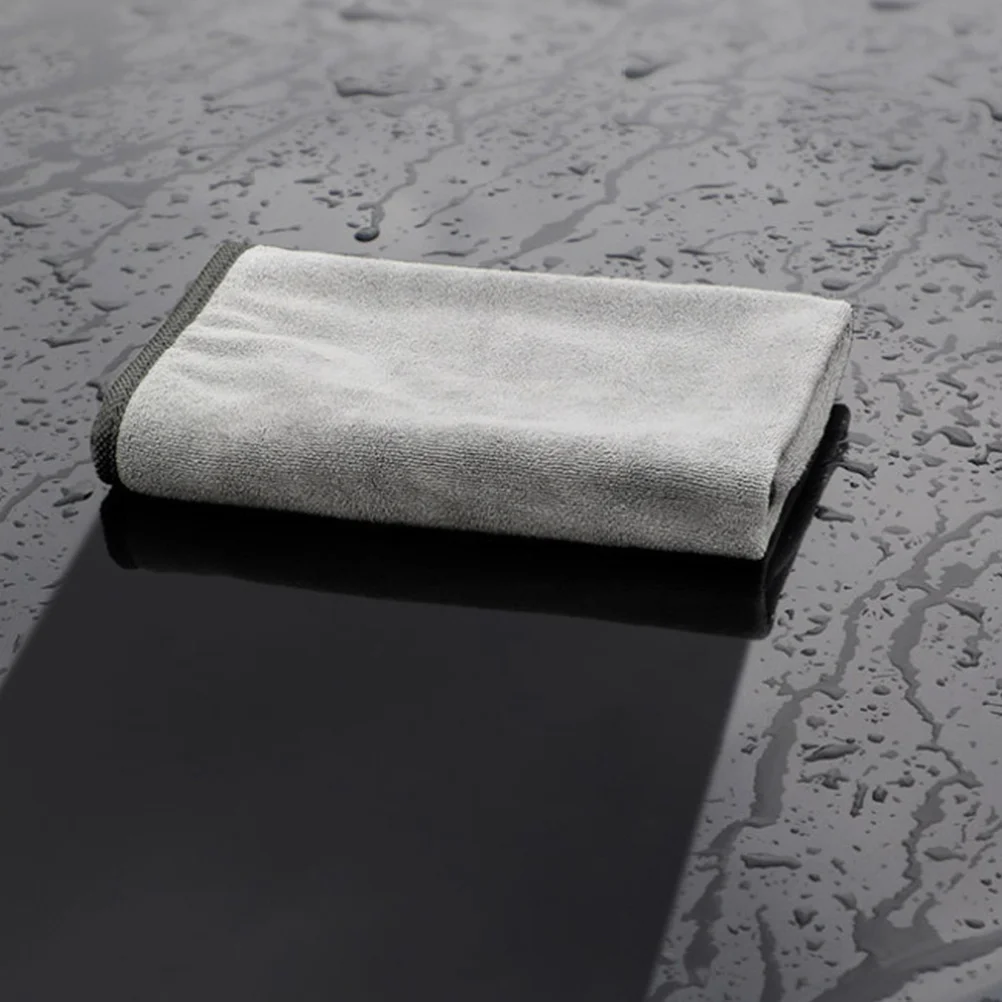 

Auto Car Wash Towel Durable Microfiber Cloth Safe for Hands and Body Dual Function Decontamination Water Absorption Household