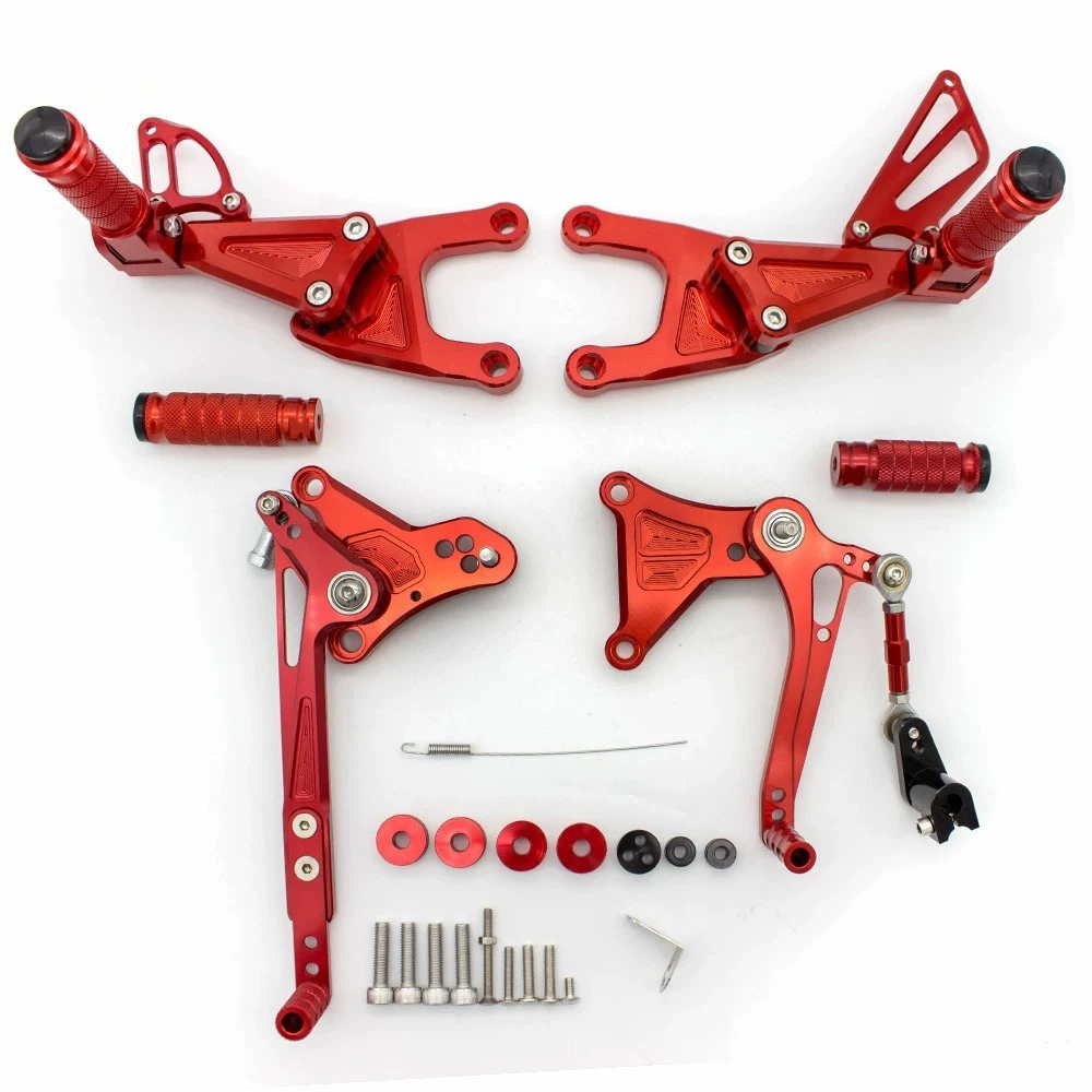 

Для Benelli TNT125 BJ125-3E мотоциклетная задняя подставка для ног из алюминиевого сплава с ЧПУ, задний комплект подножек, педальные подножки, новые аксессуары de moto