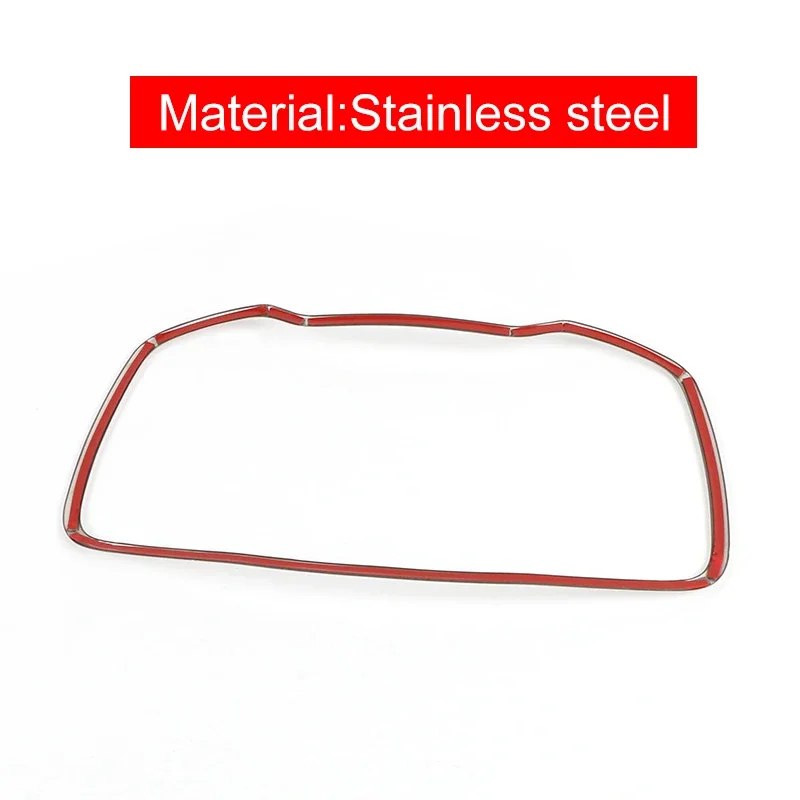 For Toyota Corolla E210 Hybrid 2019 2020 2021 2022 2023 Stainless Car Dashboard Garnish Frame Bezel Ring Decoration Accessories