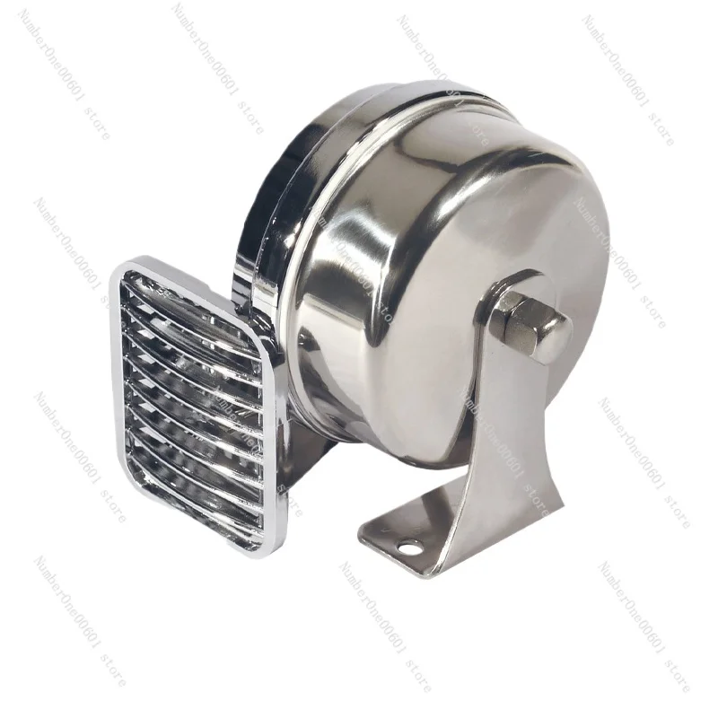 Marine Snail Electric Horn 316 Stainless Steel ABS Chrome Plated 12V24V