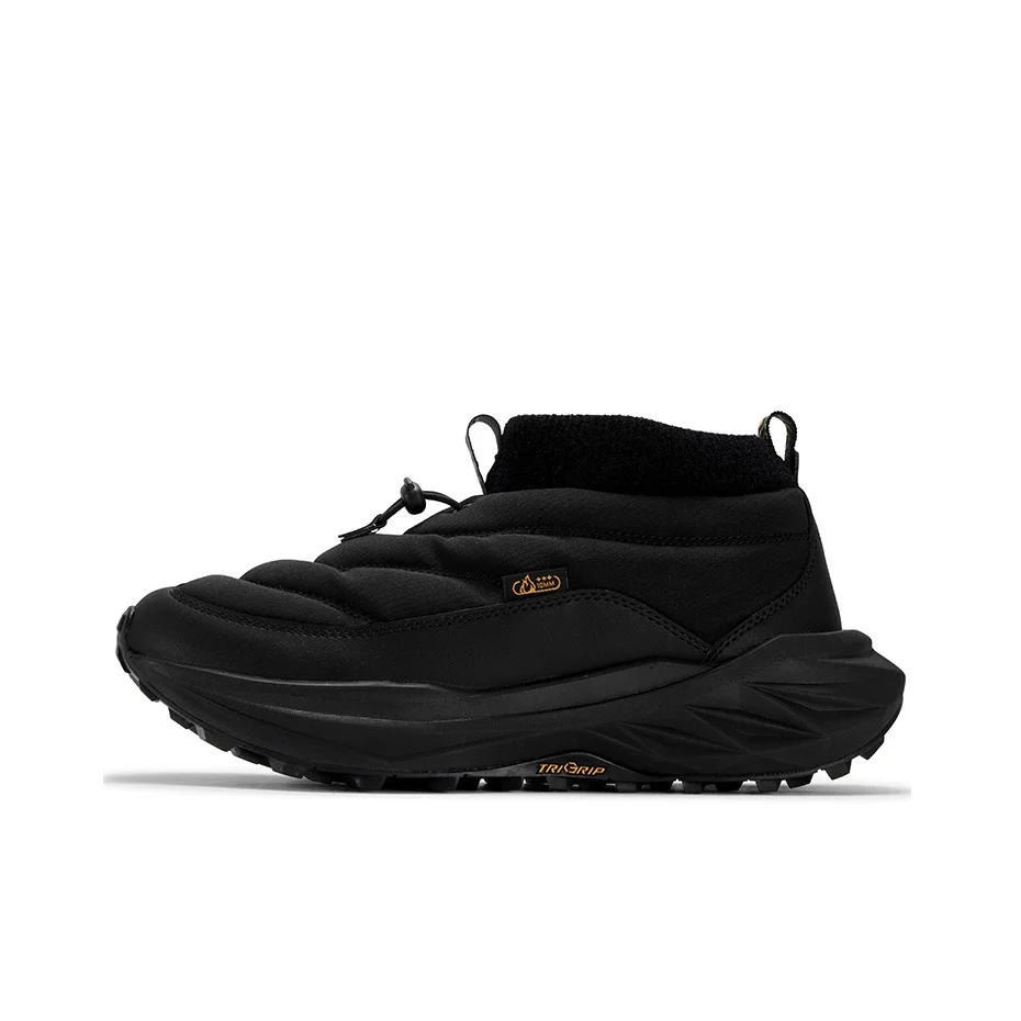 361 Yushan 3 Abrasion Resistant Thermal High top Running Shoes Men's Obsidian Black 672542215A-4