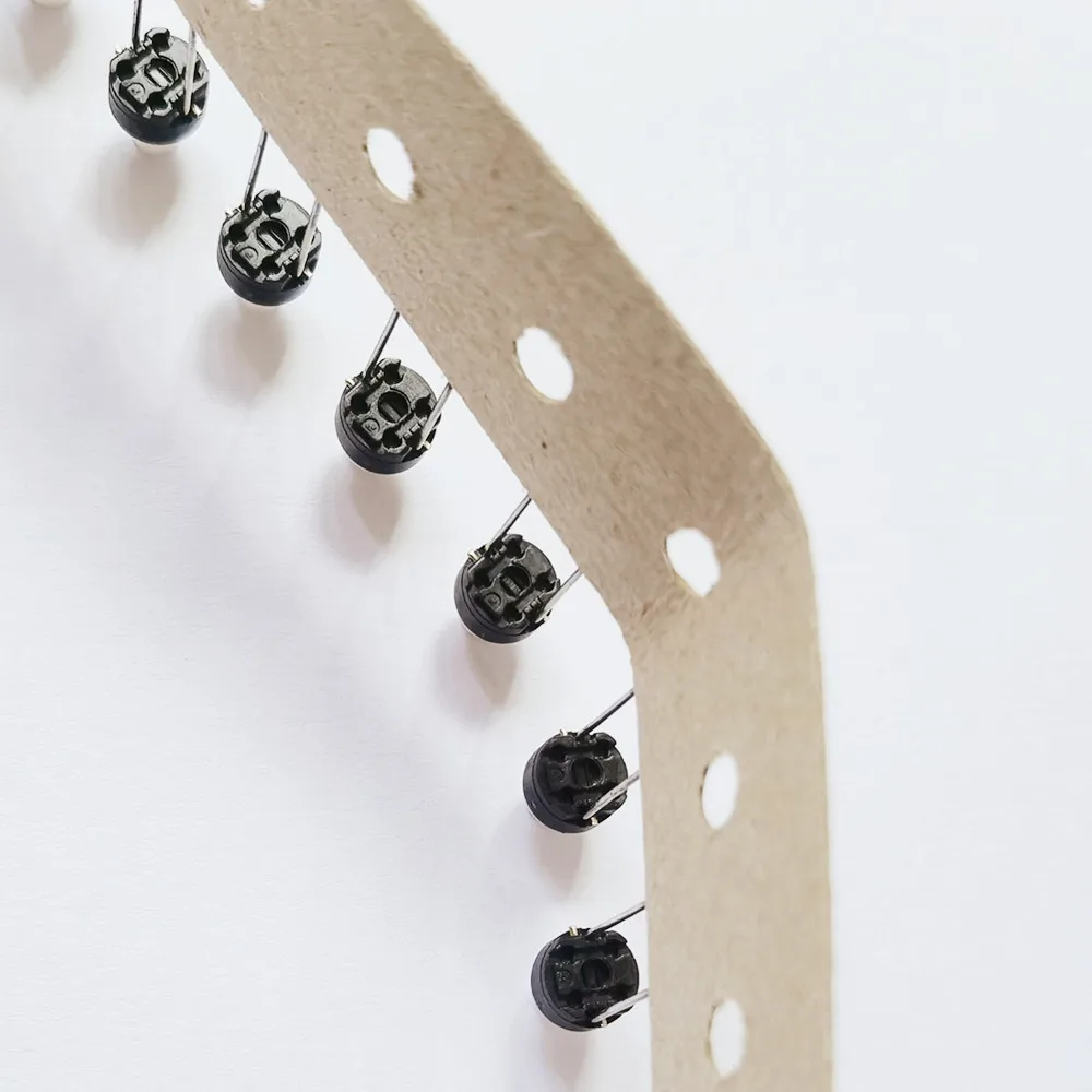 Original new 100% SKRGAMD010 light touch switch 2pin 6*6*7mm straight button circular fretting quality good