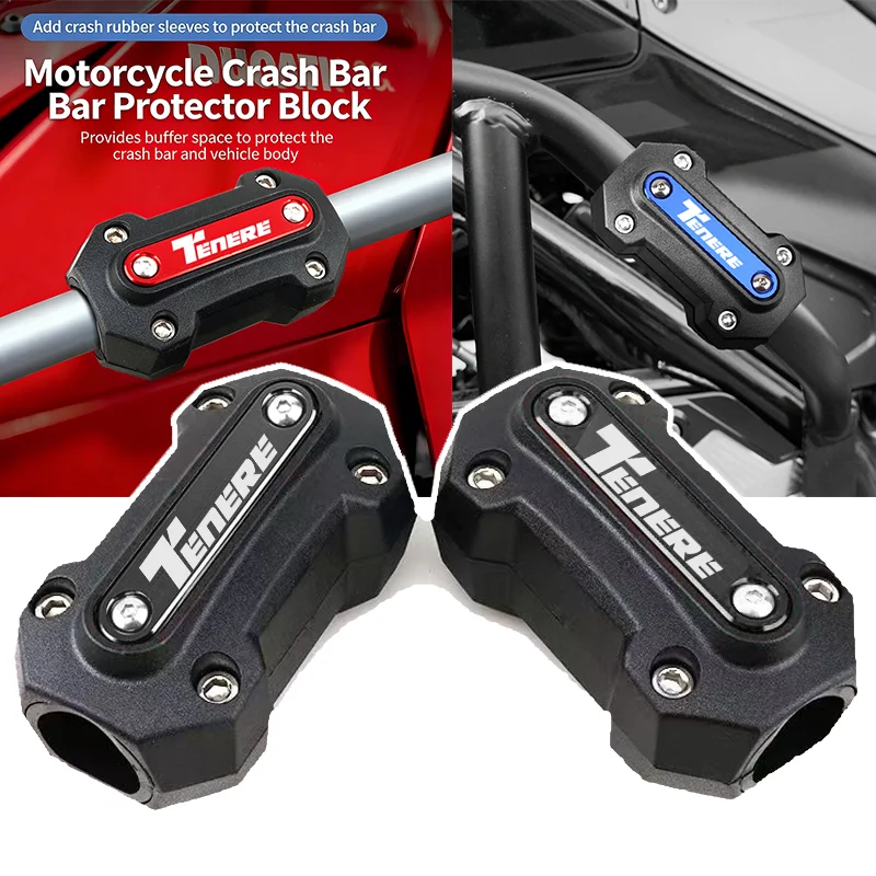 

TENERE For Yamaha Tenere 700 1200 XTZ700 XTZ 700 T7 Rally World Raid Motorcycle Bumper Guard Engine Protection Block Crash
