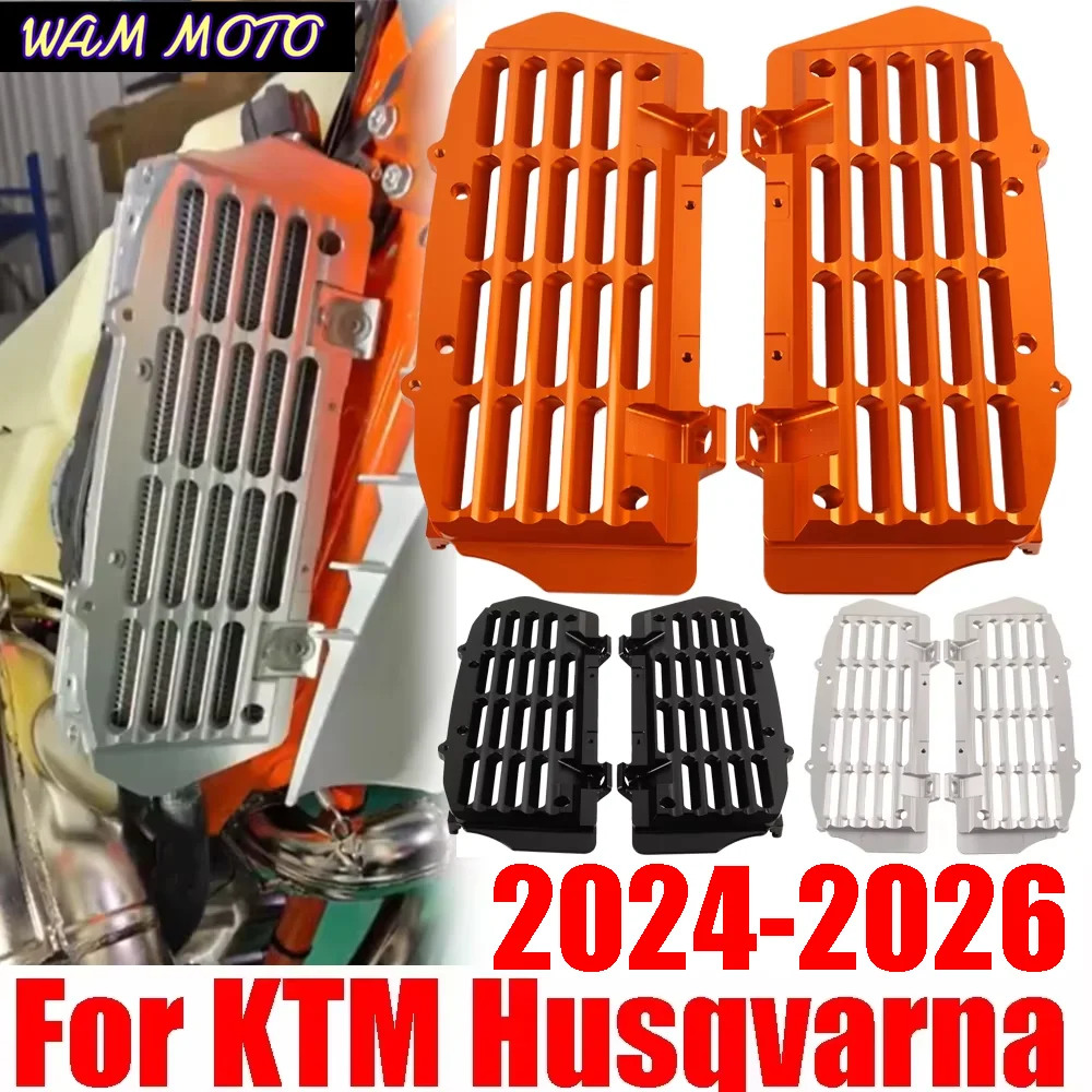 Motorcycle Radiator Grille Guard Protector Cover For KTM 125-500cc EXC EXCF XC XCF XCFW SX SXF XCW For Husqvarna