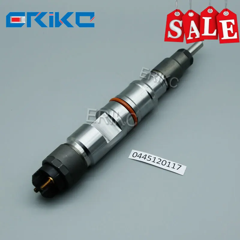 ERIKC Spray Gun Nozzle 0445120117 Auto Fuel Diesel Parts Diesel Injector 0445 120 117 Cr Injection Assy 0 445 120 117 for Xichai