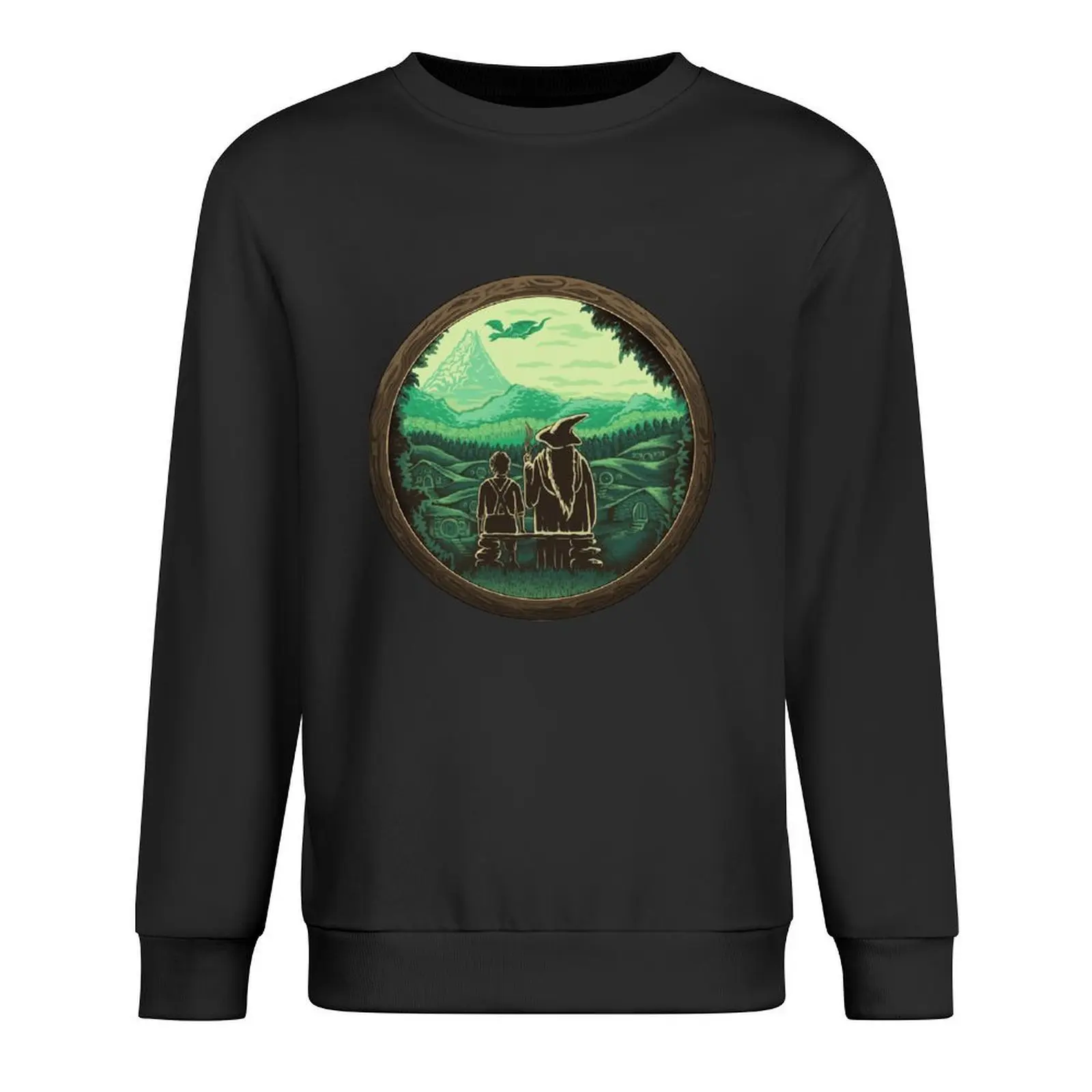 

Let's have an Adventure Pullover mens designer clothes autumn blouse anime clothes oversize sweatshirt