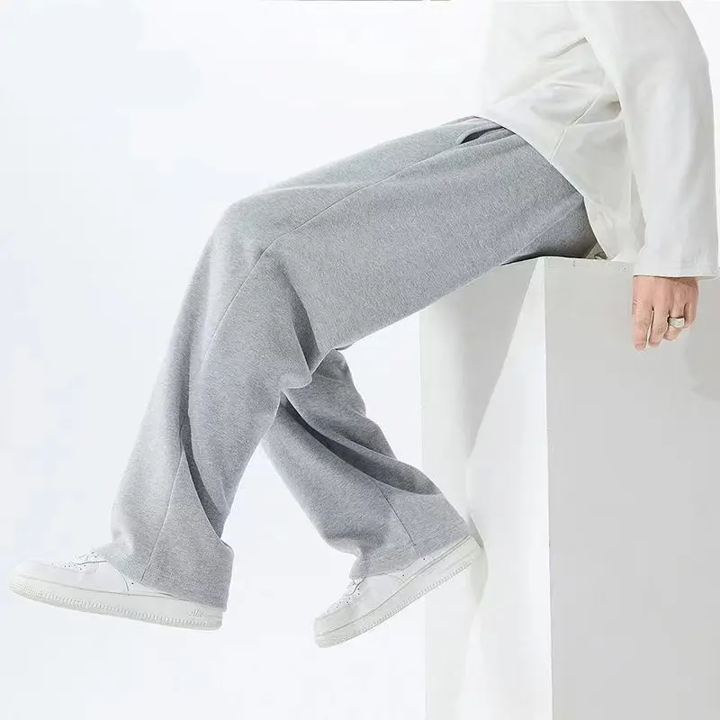 

2025 New Straight-leg Loose Casual Pants for Men, Versatile for Spring and Summer, Ins Summer Sports Couple Wide-leg Sweatpants