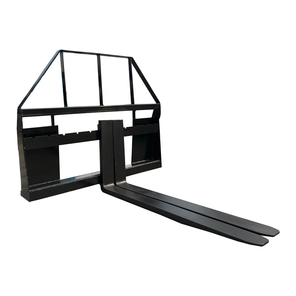 

Skid Steer Pallet Fork Attachment Universal Sub-Compact Pallet Forks & Frame