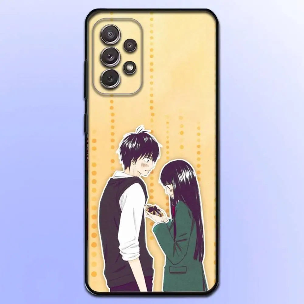 Funda de teléfono S-Sawako k-uronuma Anime para Samsung S25,S24,S21,S22,S23,S30,Ultra,S20,Plus,Fe,Lite,Note,10,9,5G cubierta negra