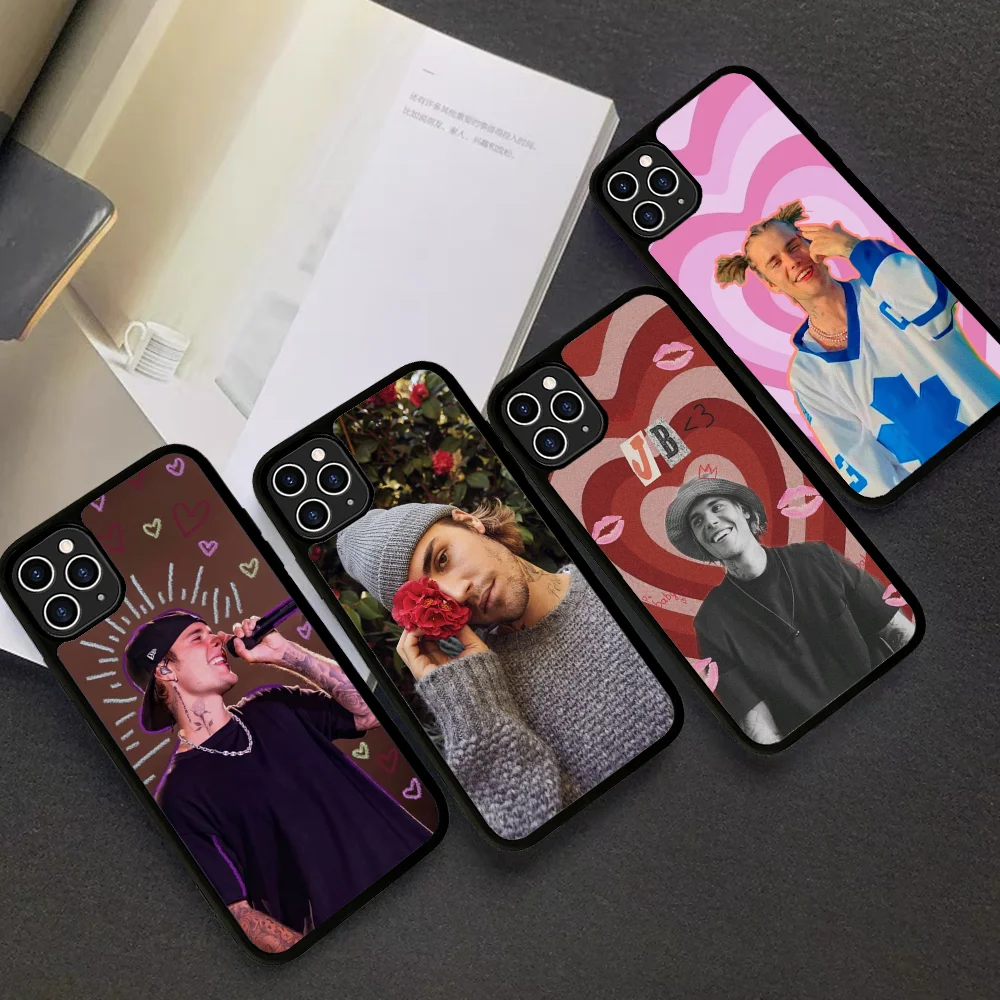 Fashion J-Justin B-Bieber Phone Case Silicone PC+TPU For Samsung S10 20 30 22 23 24 Plus Lite Ultra Cover