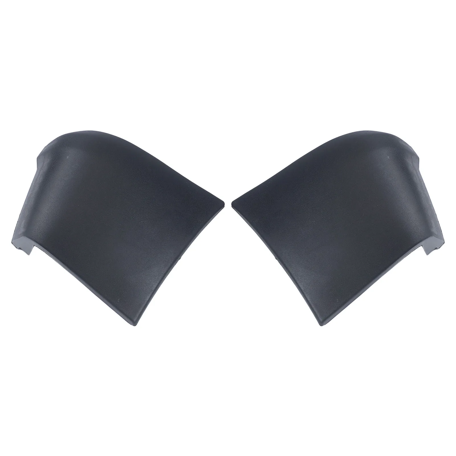 

End Cap Pair Rear Bumper Cap Vehicle Exterior Enhancement Robust Plastic Material Stylish Black Finish As Shown In The Figure