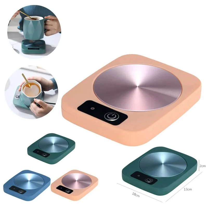 USB سخان كهربائي كوب القدح دفئا القدح دفئا سخان دافئ حصيرة درجة حرارة ثابتة كوستر للمنزل مكتب هدية سهلة الاستخدام ، أ