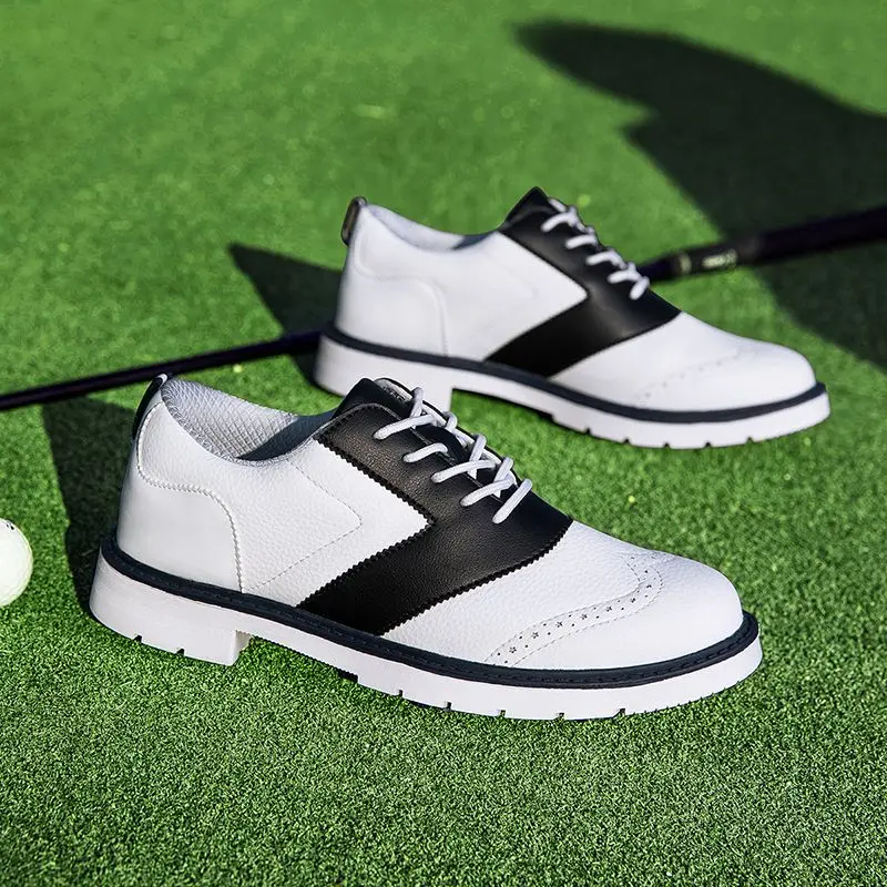 2025 Hot Mens Comfort Sneakers Mens Designer Golf Trainers Mens Comfort Golf Shoes Non-Slip Shock Absorption