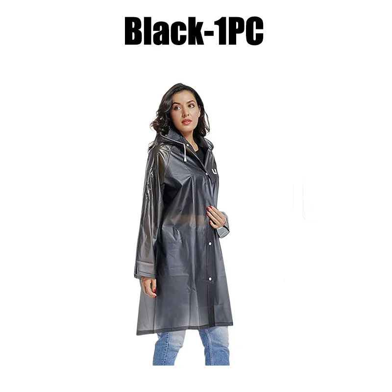 Manteau imperméable Long pour femmes et hommes, épais, imperméable, pour adultes, randonnée en plein