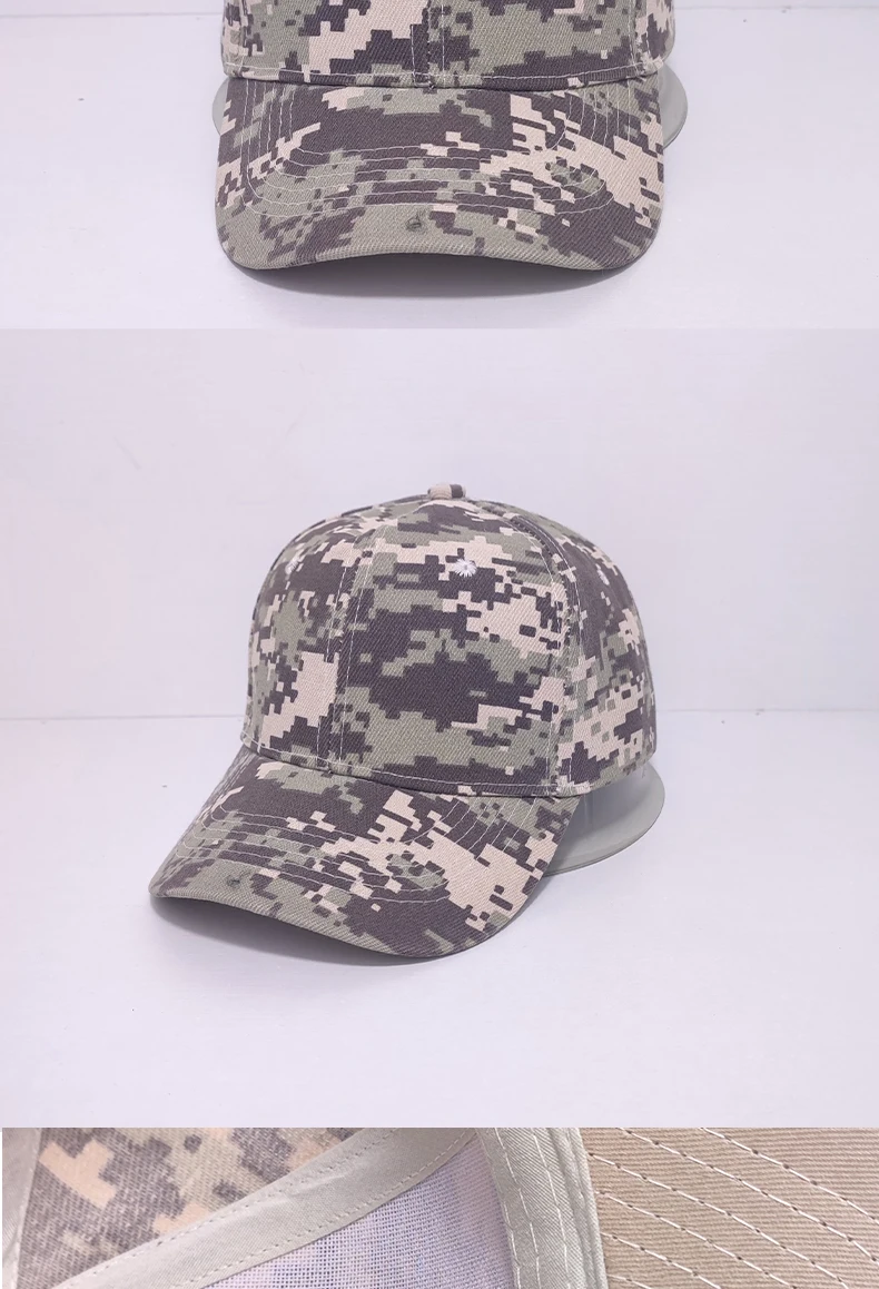 Tarnmütze Baseballkappe Imposter-Hut Herrenkappe Individuelle Mütze mit Stickerei-Logo Bedruckte Hüte Mütze mit individuellem Logo Damen Outdoor-Hut – Detail 12