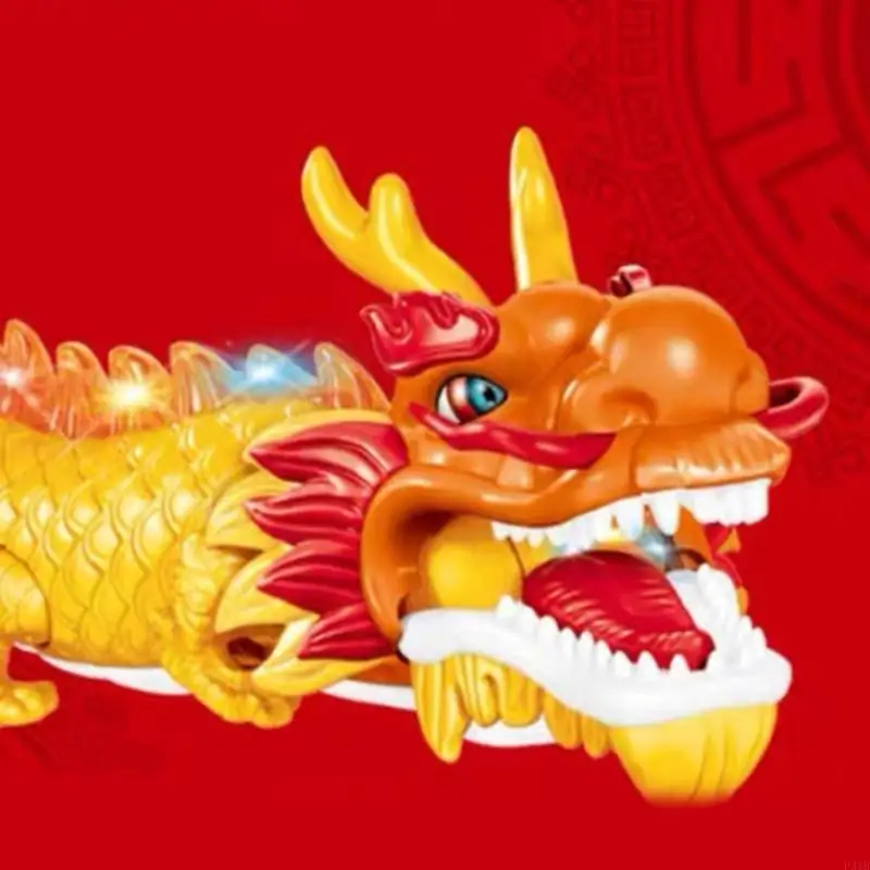 Dragon Dragon Dragon Toy Led Obstact Evite Toy Toy Electric Swinging Dragon Tradicional Zodiac Too