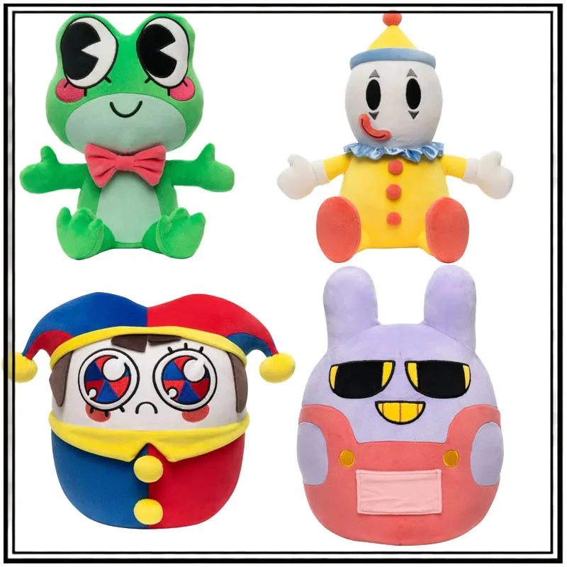 The Amazing Digital Circus Plush Doll Soft Stuffed Animal Plush Toy Throw Pillow Home Sofa Decor Adult Collectible Gift