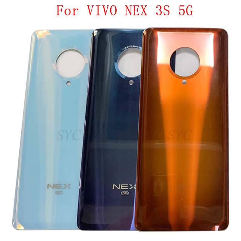 

Battery Cover Rear Door Case Housing For VIVO NEX 3S 5G Back Cover with Logo Repair Parts