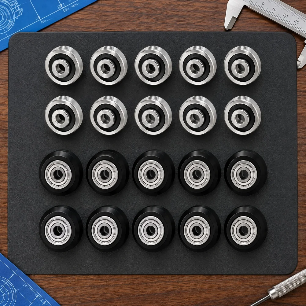 20pcs Pulley With Drive Wheel Kit For Anycubic For Kobra 2 For Kobra 3 For Kobra 3 Max For 3D Printer Replacement Pulley Parts