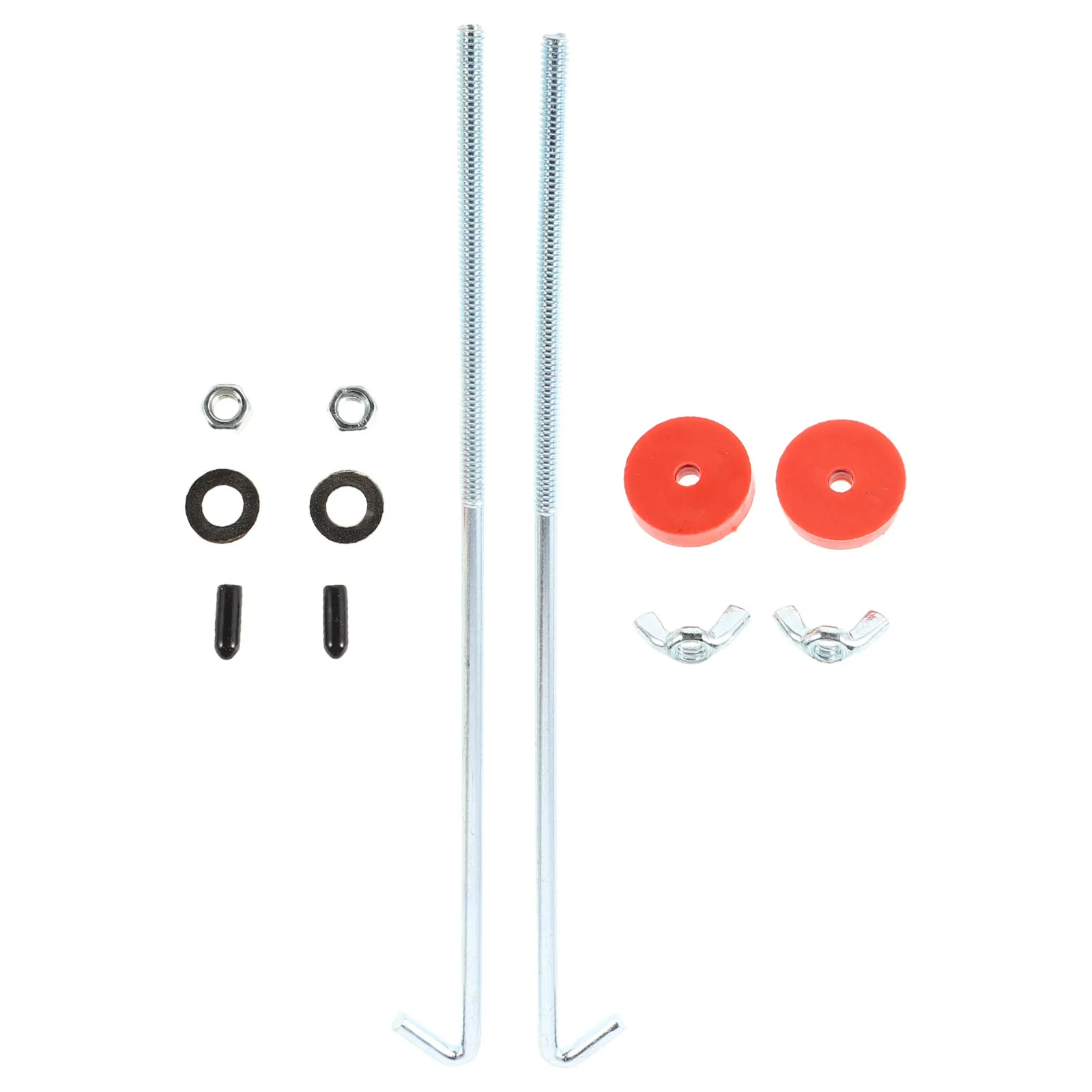 

2Pcs Hold Down Bracket Car Retention Kit Metal Bolt Mount Clamp Automotive Secure Hold Down Set