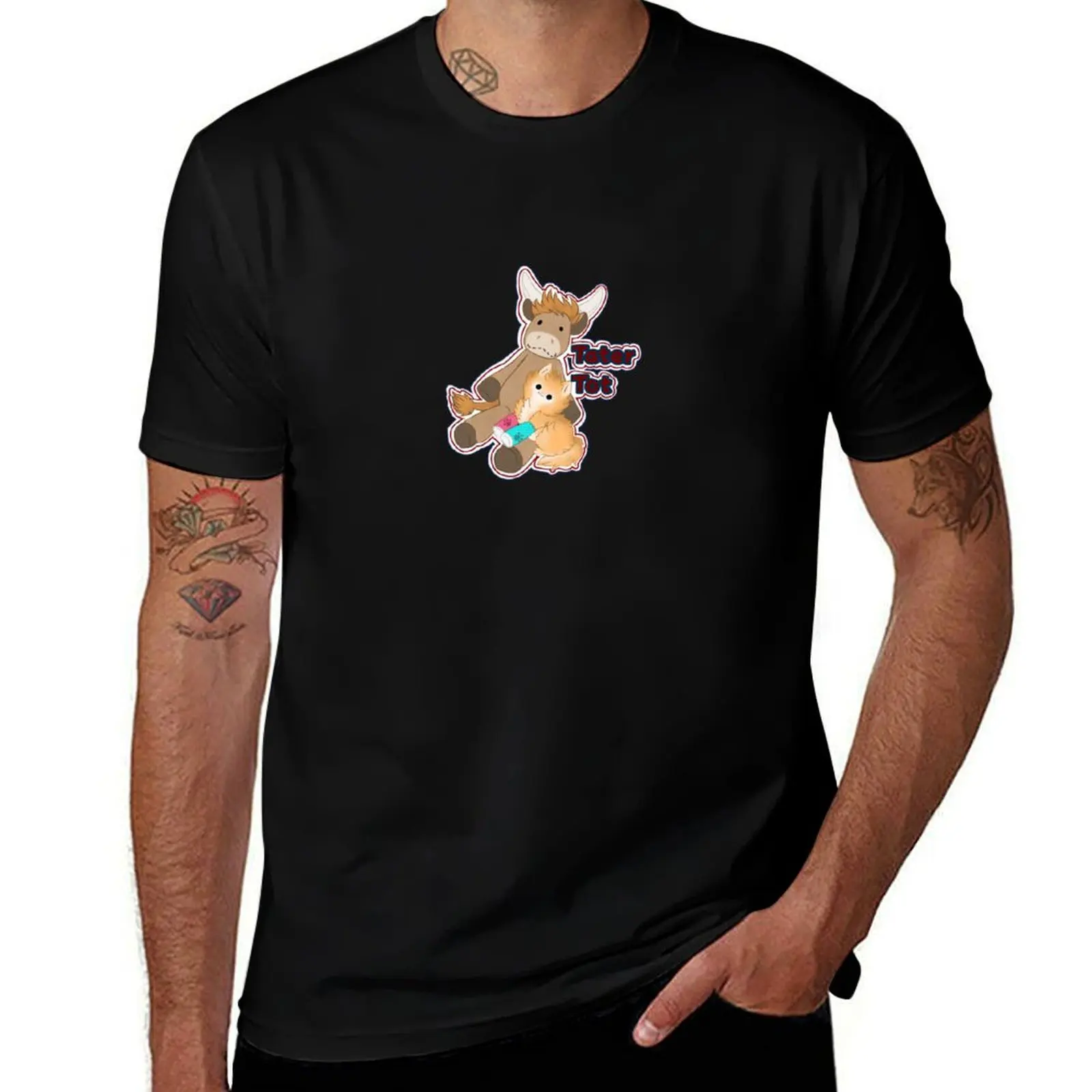 Tater Tot and his Spudbud T-Shirt Holiday Party for Men T-Shirt