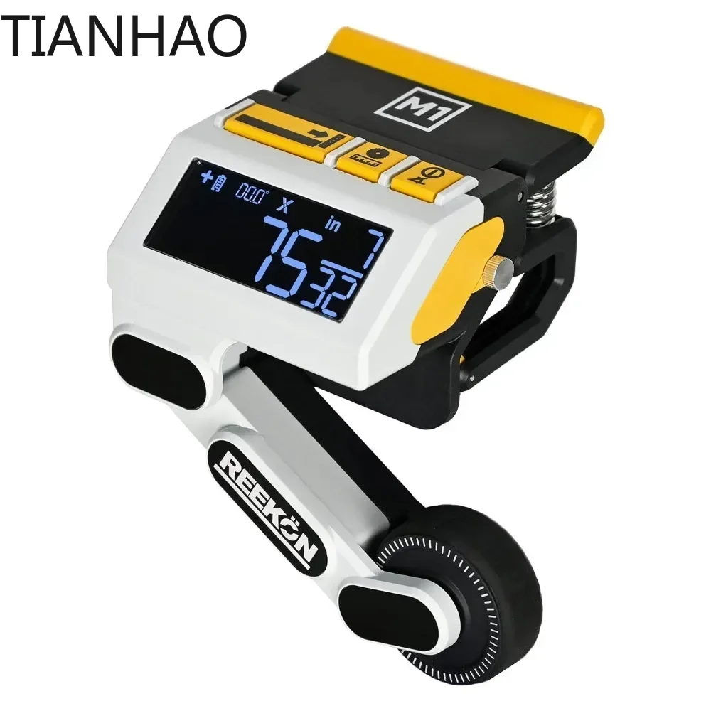 AM1 Caliber Measuring Tool for Miter Saws – Eliminates Need to Measure & Mark Materials, Reduces Cut Time and Increases Safety