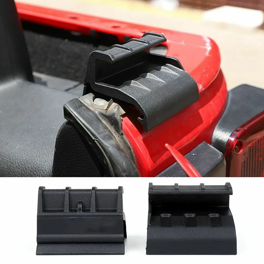 

2Pcs Rear Window Tailgate Bar Retainer Bracket for Jeep Wrangler JK 2007 2008 2009 2010 2011 2012 2013 2014 2015 2016 2017 2018