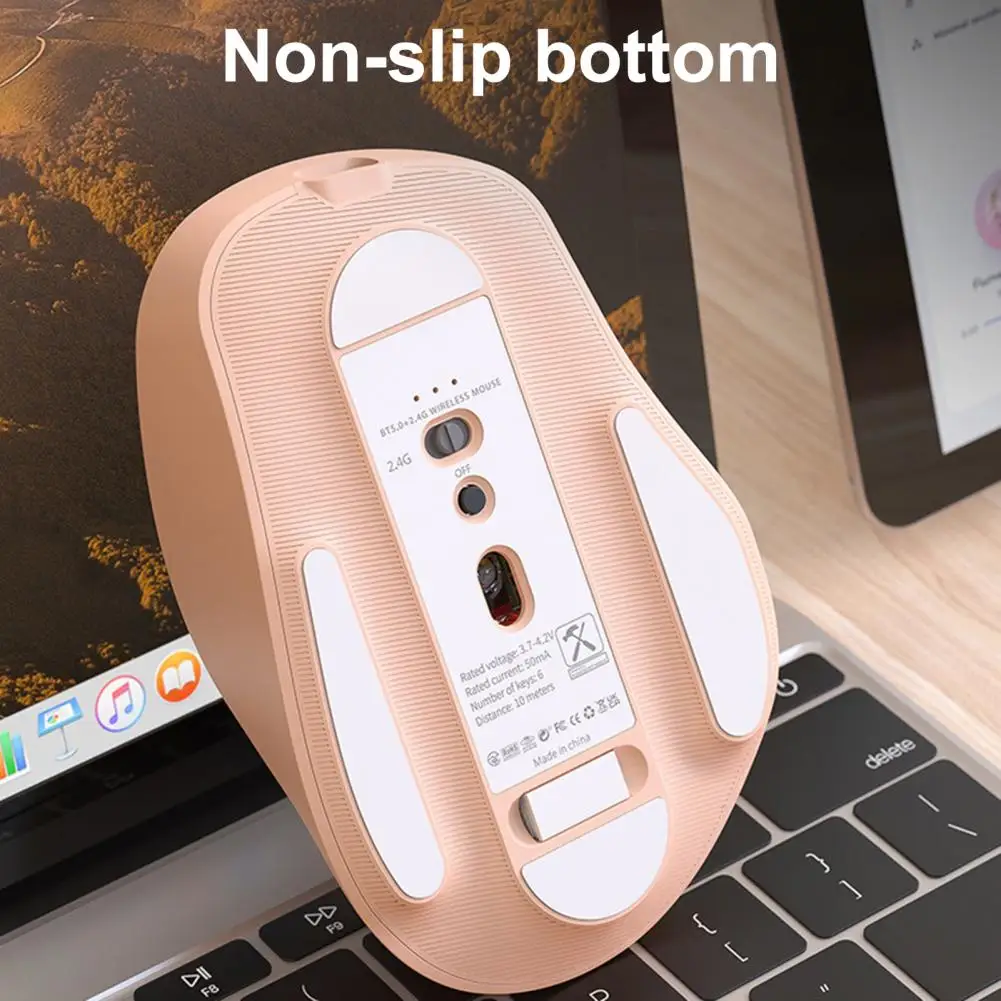 

Wireless Mouse Reliable DPI Adjustable Comfortable Grip DPI 2.4G Wireless Office Mouse Computer Accessories