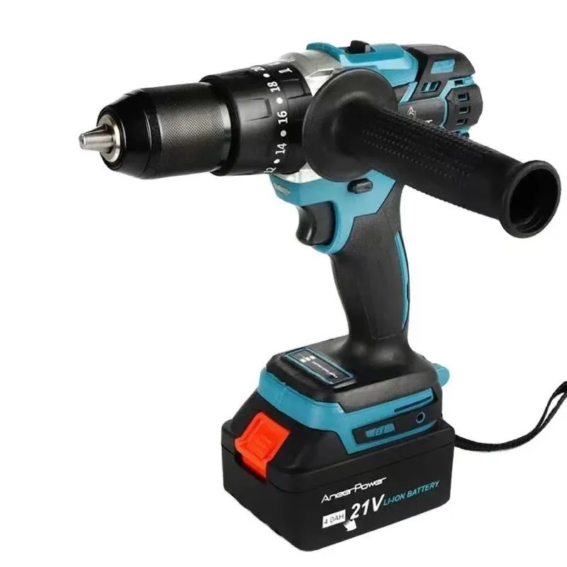

Brushless Electric Impact Drill Power Tools Set Combo Tool Sets Electric Hand Tool Battery Cordless Electrical Drill