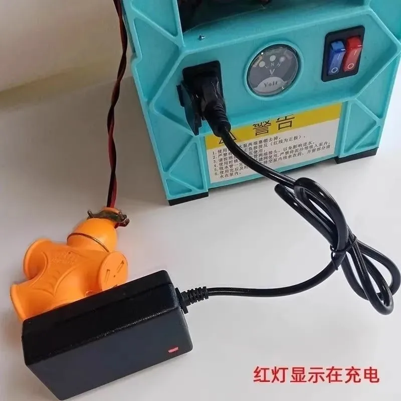 12V 2A electric spray rechargeable water pump lithium battery charger universal for product socket