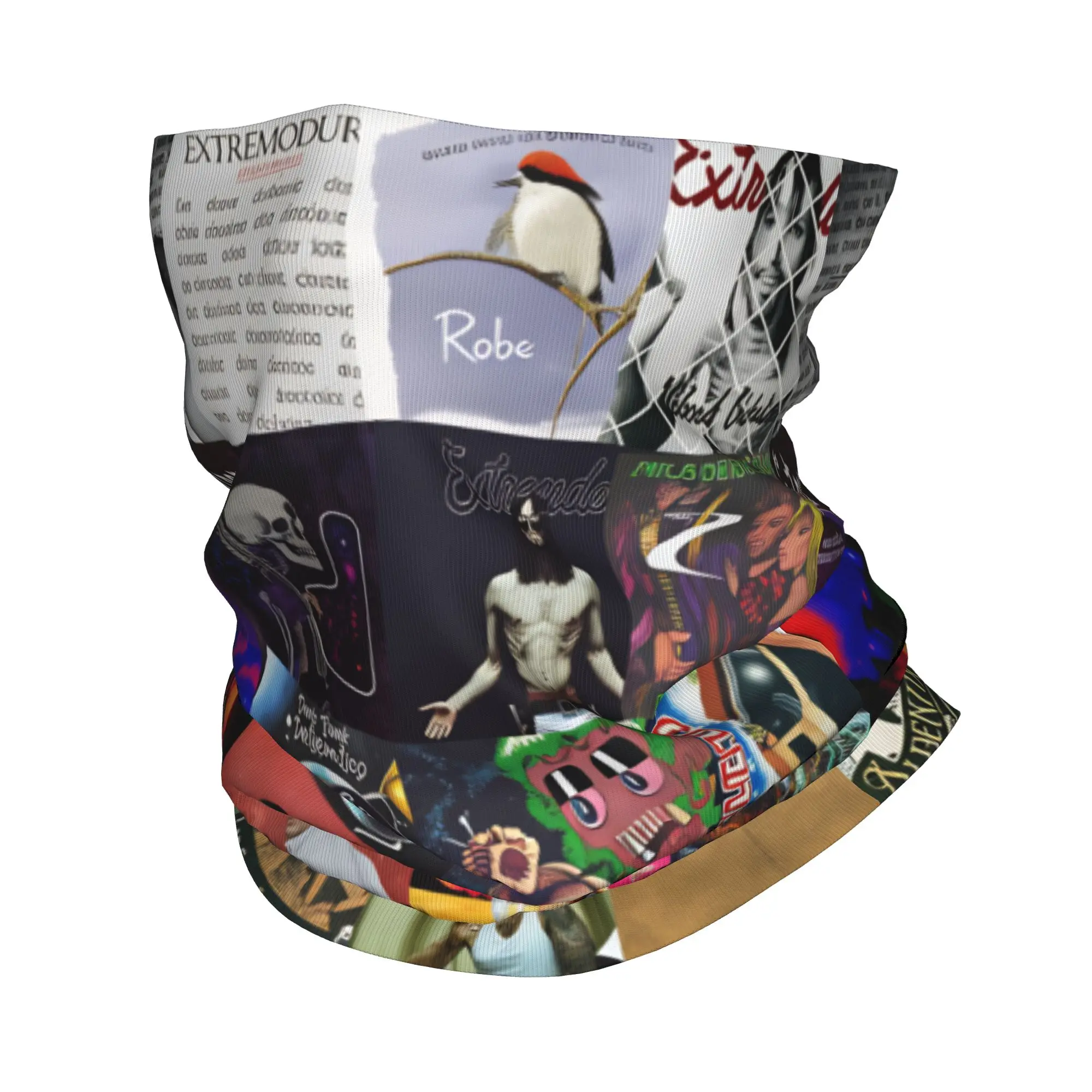 

Модная рок-группа Extremoduro с принтом, бандана, модная панк-велосипедная маска, солнцезащитная Балаклава, на заказ, сделай сам, маски для шеи, маски для лица