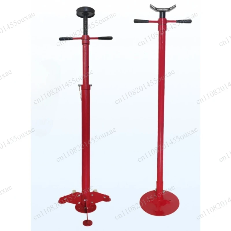 Under Hoist Stand, 3/4 Ton Pole Lifter, Triangular Base Security Bracket, Heavy Duty Auto Repair Support Equipment