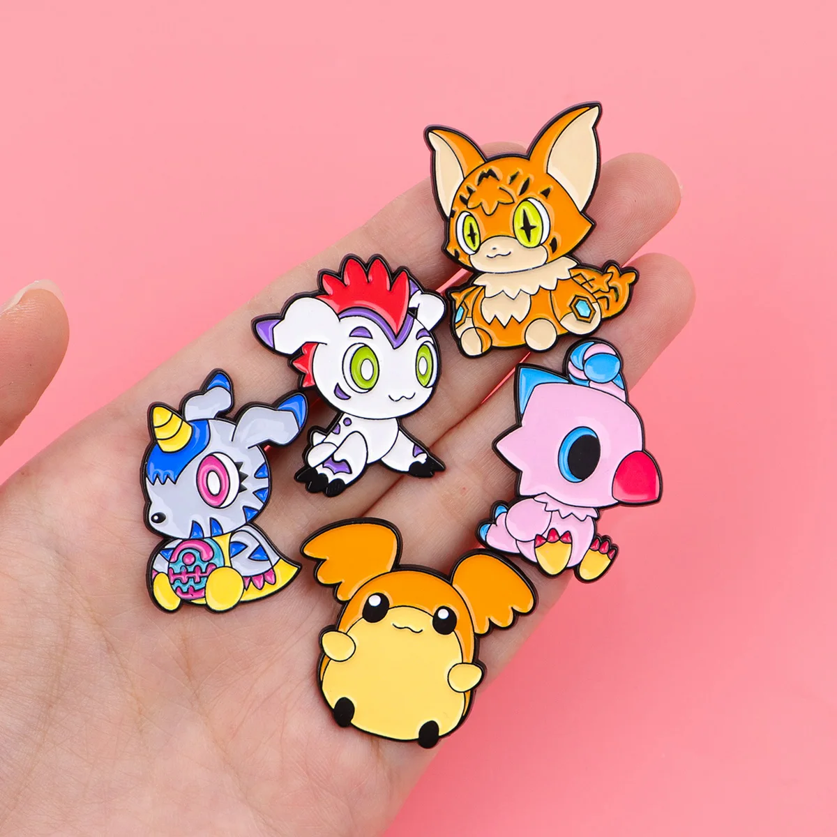 Mixed 17pcs Anime Enamel Pin Adventure Game Cartoon Lapel Bag Pins Cute Badges Brooch for Clothes Backpack Jewelry Gifts Friends