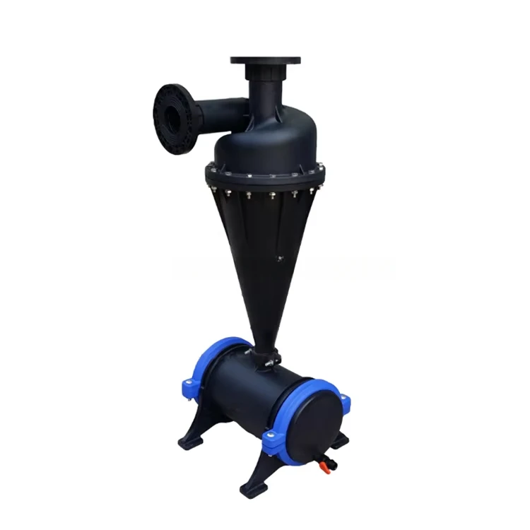 Filter pasir sentrifugal irigasi plastik 4 ", Filter untuk pertanian irigasi LX110F