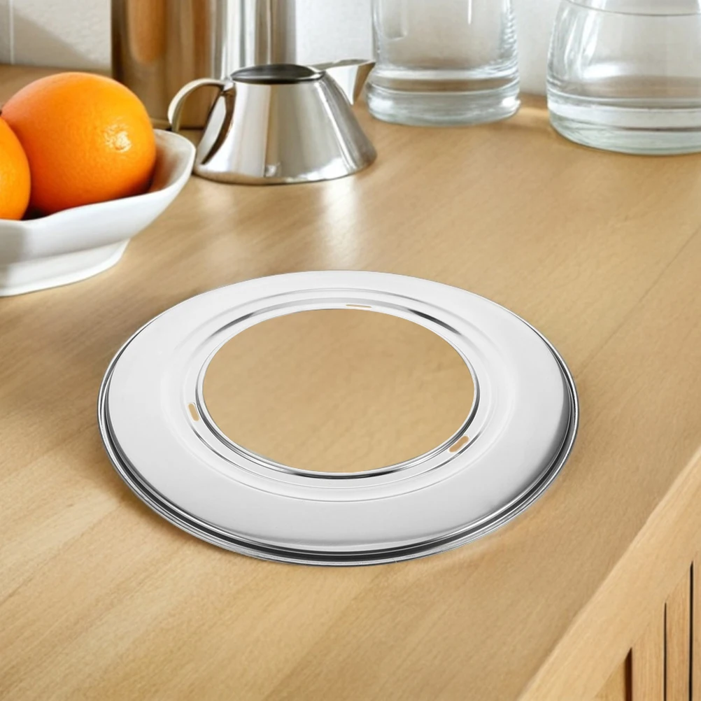 

Steamer Stainless Steel Cooking Steaming Supplies Dessert Dumpling Basket Silver Kitchen Ring