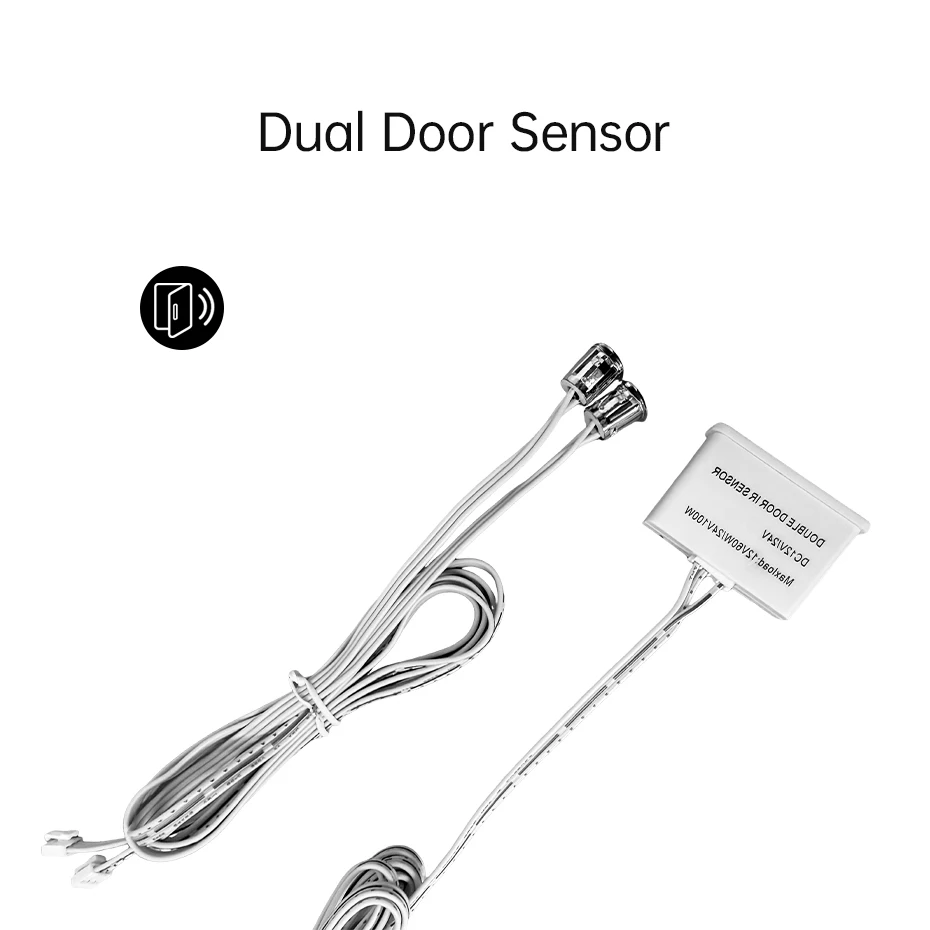 12-24V Door Switch Double Sensor Switch Dupont Wire Cable Open Door ON Close Door OFF for Closet Cabinet Wardrobe Led Strip