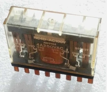 Brand New 1Pcs NC4D-AC100V Relay High Quality Product Hot Sale Expedited Shipping